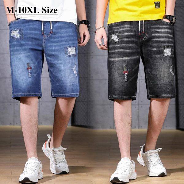 summer men's denim shorts plus size 8xl 9xl 10xl classic hole patch straight drawstring jeans male black blue, White;black
summer men's denim shorts plus size 8xl 9xl 10xl classic hole patch straight drawstring jeans male black blue, White;black