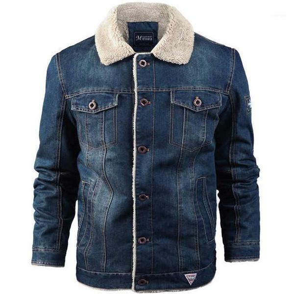 men's jackets 2021 winter fashion brand jacket men clothes add wool warm casual denim coat, Black;brown
men's jackets 2021 winter fashion brand jacket men clothes add wool warm casual denim coat, Black;brown