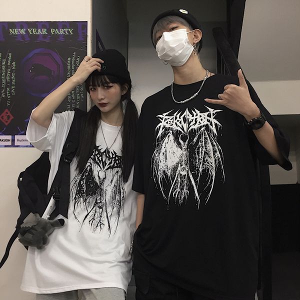 women t shirts harajuku dropshipping vintage korean harry styles black demon punk gothic anime print clothes plus size, White
women t shirts harajuku dropshipping vintage korean harry styles black demon punk gothic anime print clothes plus size, White