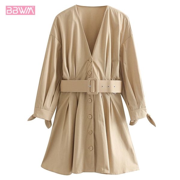 v-neck single-breasted cropped sleeves women's dresses autumn fashion wild elegant chic mini female dress khaki occupation 210507, Black;gray
v-neck single-breasted cropped sleeves women's dresses autumn fashion wild elegant chic mini female dress khaki occupation 210507, Black;gray
