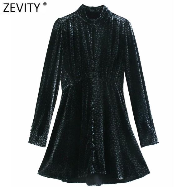casual dresses zevity women vintage stand collar flower print buckles mini dress femme chic pleats velvet party vestido cloth ds4881, Black;gray
casual dresses zevity women vintage stand collar flower print buckles mini dress femme chic pleats velvet party vestido cloth ds4881, Black;gray