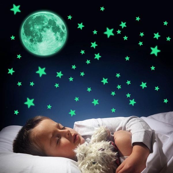 wallpapers glow in the dark stars&moon wall stickers adhesive bright and realistic stars full moon for starry sky shining decoration
wallpapers glow in the dark stars&moon wall stickers adhesive bright and realistic stars full moon for starry sky shining decoration
