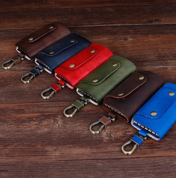 card holders fashion keychain retro hand-rubbed colored leather safe use of the first layer cowhide fabric casual and versatile, Brown;gray
card holders fashion keychain retro hand-rubbed colored leather safe use of the first layer cowhide fabric casual and versatile, Brown;gray