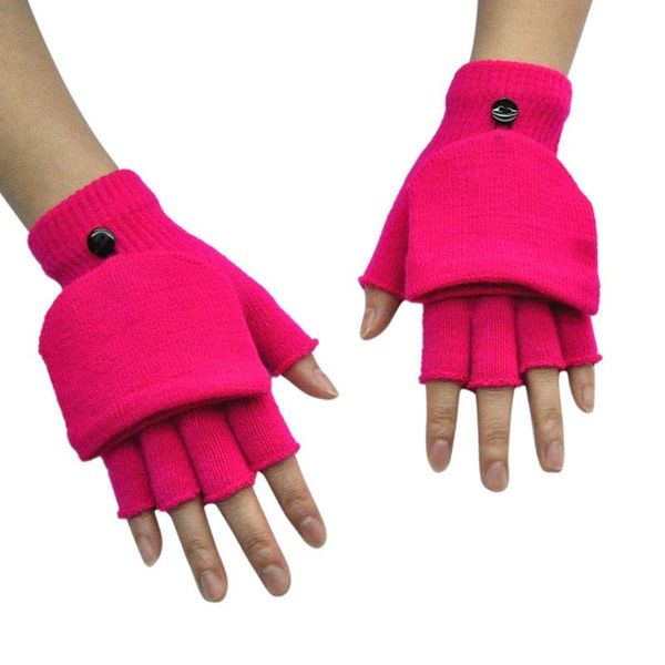 sports gloves 2021 winter warm thickening wool knitted flip fingerless exposed finger thick without fingers mittens glove women, Black
sports gloves 2021 winter warm thickening wool knitted flip fingerless exposed finger thick without fingers mittens glove women, Black