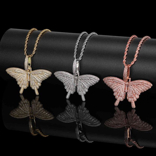 factory wholesale popular inspiration butterfly pendant with zircon chaoren personality necklace popular fashion xmas gift
factory wholesale popular inspiration butterfly pendant with zircon chaoren personality necklace popular fashion xmas gift