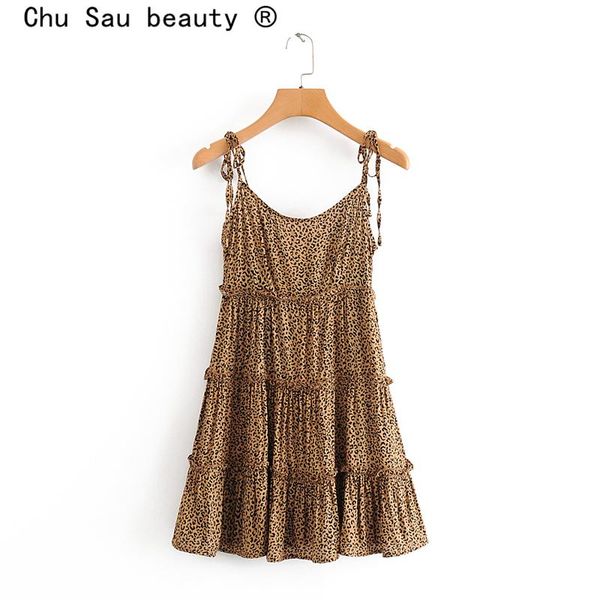 casual dresses chu sau beauty sexy&club fashion leopard print sling mini dress women holiday chic ruffles elastic back summer mujer, Black;gray
casual dresses chu sau beauty sexy&club fashion leopard print sling mini dress women holiday chic ruffles elastic back summer mujer, Black;gray