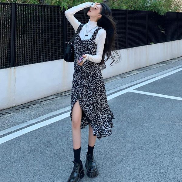 long dresses hepburn style black dress retro fashion casual autumn and winter women clothes, Black;gray
long dresses hepburn style black dress retro fashion casual autumn and winter women clothes, Black;gray