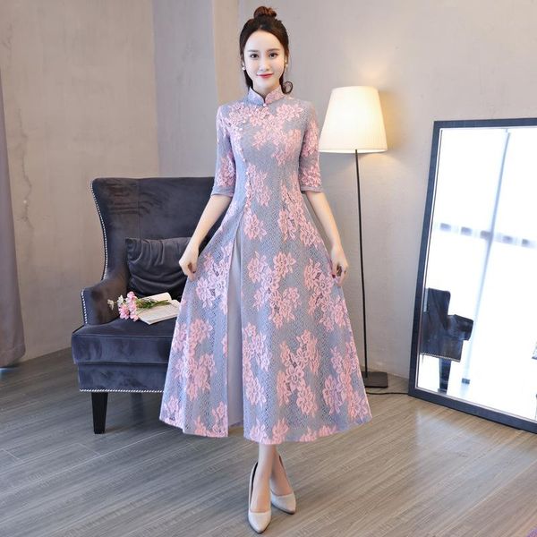 ethnic clothing mandarin collar vestidos improved qipao lace beading flower chinese dress a-line formal party elegant classic cheongsams, Red
ethnic clothing mandarin collar vestidos improved qipao lace beading flower chinese dress a-line formal party elegant classic cheongsams, Red