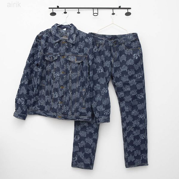 2023 design fashion mens tracksuits fashion plaid print jacket jeans suits cool hip hop women jeanswears zipper overalls jeanswear, Gray
2023 design fashion mens tracksuits fashion plaid print jacket jeans suits cool hip hop women jeanswears zipper overalls jeanswear, Gray