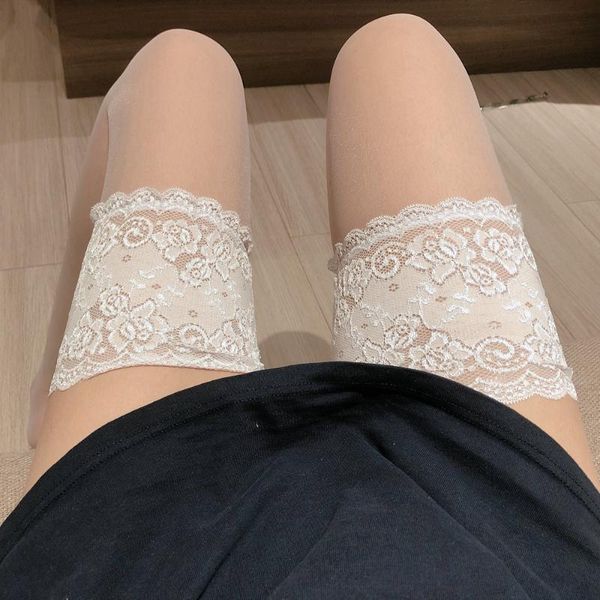 wide lace thigh high stockings 8d ultra thin transparent nylon pantyhose silicone hold up women lingerie socks & hosiery, Black;white
wide lace thigh high stockings 8d ultra thin transparent nylon pantyhose silicone hold up women lingerie socks & hosiery, Black;white