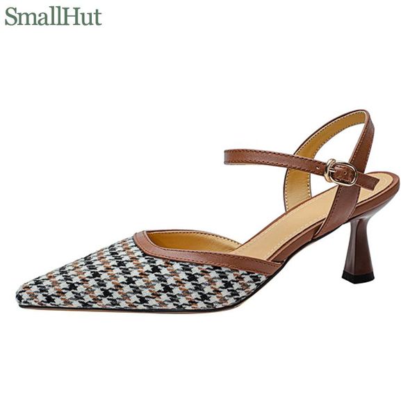 sandals smallhut women summer leather cloth patchwork retro lady pointed toe shoes anke strap woman black brown thin heel sandal
sandals smallhut women summer leather cloth patchwork retro lady pointed toe shoes anke strap woman black brown thin heel sandal