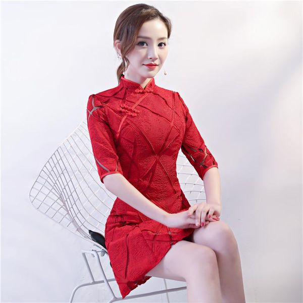 chinese style wedding mini cheongsam retro slim party evening dress marriage gown qipao fashion lady clothes vestidos red s-xxl ethnic cloth
chinese style wedding mini cheongsam retro slim party evening dress marriage gown qipao fashion lady clothes vestidos red s-xxl ethnic cloth