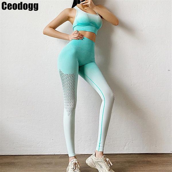 women ombre seamless yoga set gym fitness suit bra leggings high waist running tights scrunch busport tracksuit outfit
women ombre seamless yoga set gym fitness suit bra leggings high waist running tights scrunch busport tracksuit outfit