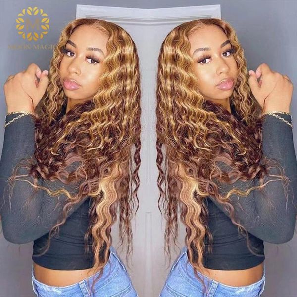 highlight wig human hair 13x6 lace front ombre curly wigs glueless for black women pre plucked 150% remy, Black;brown
highlight wig human hair 13x6 lace front ombre curly wigs glueless for black women pre plucked 150% remy, Black;brown