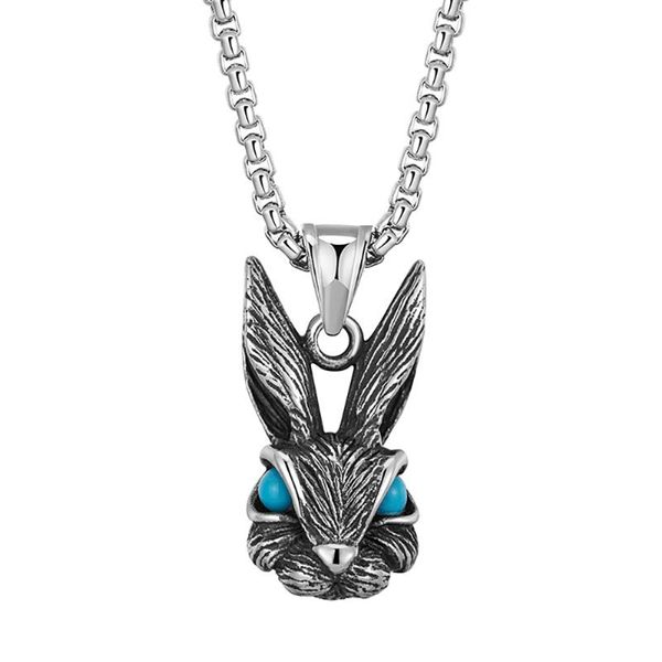 stainless steel vintage animal pendant necklace jewelry blue eyes evil necklaces gift for him chains, Silver
stainless steel vintage animal pendant necklace jewelry blue eyes evil necklaces gift for him chains, Silver