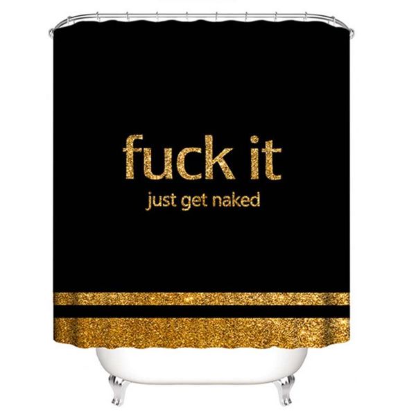shower curtains curtain simple black gold letters pattern waterproof multi-size douchegordijn polyester bathroom decor
shower curtains curtain simple black gold letters pattern waterproof multi-size douchegordijn polyester bathroom decor