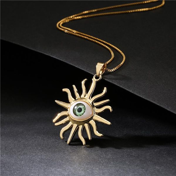 pendant necklaces buy 5 colors evil eye charm jewelry for women men gold color copper sun geometric necklace femme bijoux wholesale, Silver
pendant necklaces buy 5 colors evil eye charm jewelry for women men gold color copper sun geometric necklace femme bijoux wholesale, Silver