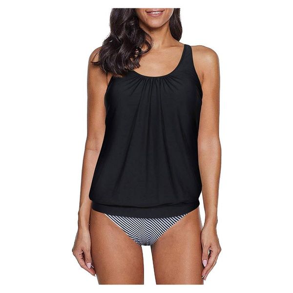 women's swimwear arrivals clothing 2021 tankini swimsuit tummy control with shorts two piece bathing suit summer, White;black
women's swimwear arrivals clothing 2021 tankini swimsuit tummy control with shorts two piece bathing suit summer, White;black