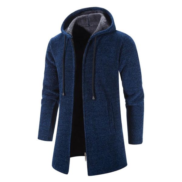 men's sweaters 2021 wintr jacket men sweater fleece cardigan slim imitation mink velvet long hooded mens clothing, White;black
men's sweaters 2021 wintr jacket men sweater fleece cardigan slim imitation mink velvet long hooded mens clothing, White;black
