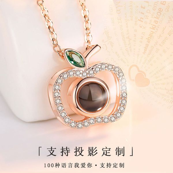 jewelry highly quality women party wedding lovers gifts925 silver apple necklace women's sterling clavicle chain red ins simple cold wi
jewelry highly quality women party wedding lovers gifts925 silver apple necklace women's sterling clavicle chain red ins simple cold wi