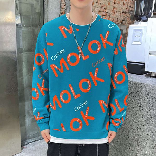 long sleeve t-shirt men's spring and autumn youth student leisure loose sweater trend bottomed shirt top, Black
long sleeve t-shirt men's spring and autumn youth student leisure loose sweater trend bottomed shirt top, Black