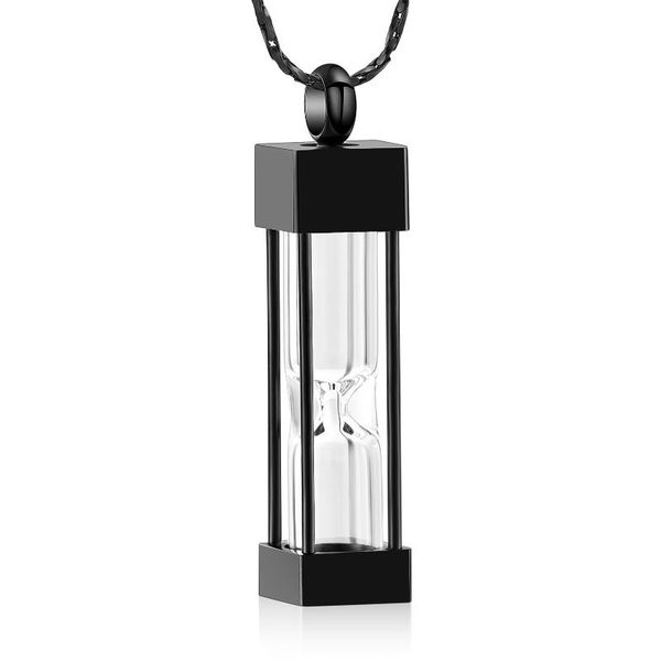 hourglass urns necklace for ashes cremation jewelry stainless steel memorial keepsake pendant chains, Silver
hourglass urns necklace for ashes cremation jewelry stainless steel memorial keepsake pendant chains, Silver