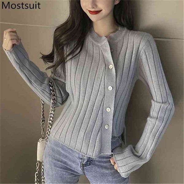 bevel single-breasted knitted cardigan women full sleeve o-neck sweater casual fashion ladies jumpers femme 210513, White;black
bevel single-breasted knitted cardigan women full sleeve o-neck sweater casual fashion ladies jumpers femme 210513, White;black