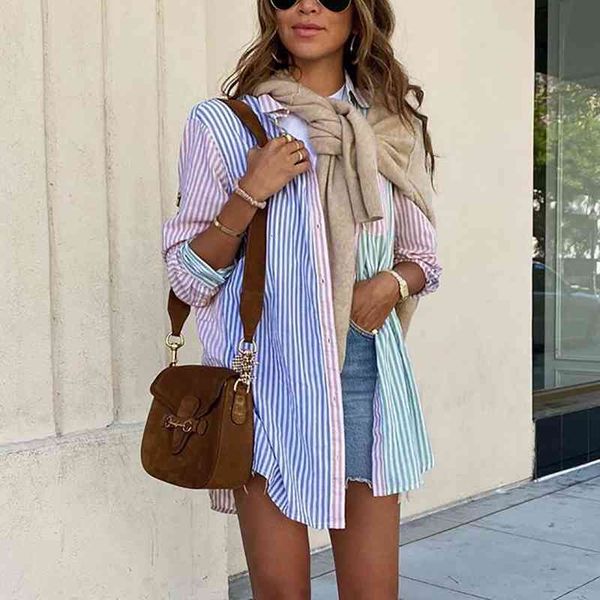 women's blouses & shirts stylish girls patchwork loose shirt 2021 summer beach fashion ladies oversize chic vintage women casual t, White
women's blouses & shirts stylish girls patchwork loose shirt 2021 summer beach fashion ladies oversize chic vintage women casual t, White