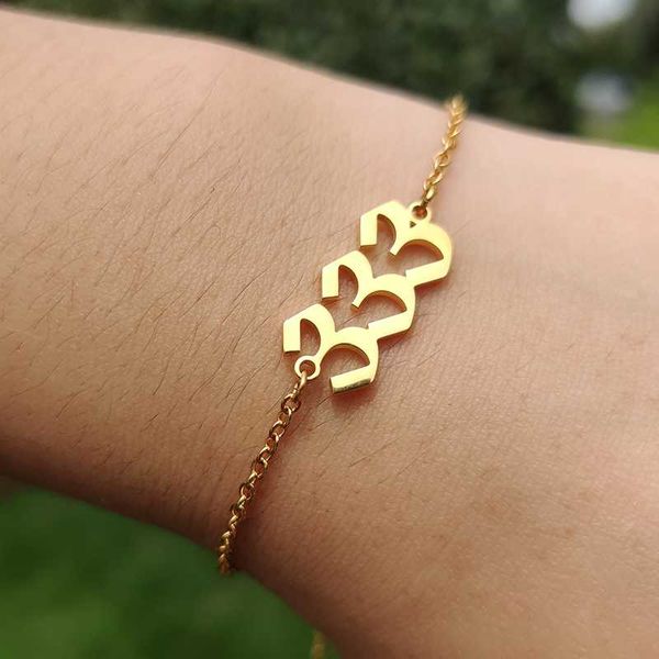 link, chain handmade old english 111-999 angel number bracelet for women evil stainless steel couple boho jewelry halloween gift, Black
link, chain handmade old english 111-999 angel number bracelet for women evil stainless steel couple boho jewelry halloween gift, Black
