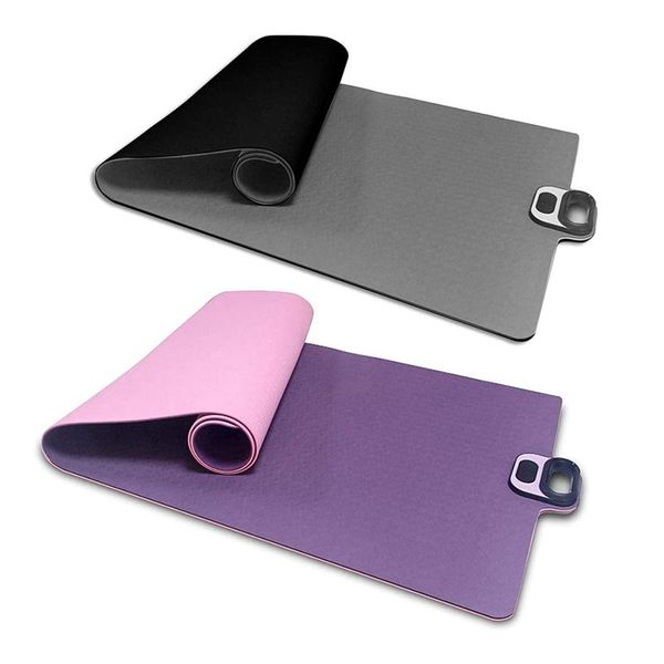 yoga mats 2 pcs mat with phone stand and countdown timer, 1/4inch fitness exercise for yoga, pilates, gray & purple
yoga mats 2 pcs mat with phone stand and countdown timer, 1/4inch fitness exercise for yoga, pilates, gray & purple