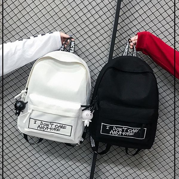 canvas backpack harajuku style women doll pendant shoulder bag girl school mochila bagpack
canvas backpack harajuku style women doll pendant shoulder bag girl school mochila bagpack