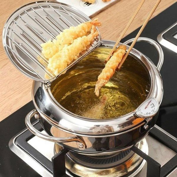 kitchen deep frying pot tempura fryer pan tools chicken cooking fried control cookware temperature i4e4 pans
kitchen deep frying pot tempura fryer pan tools chicken cooking fried control cookware temperature i4e4 pans