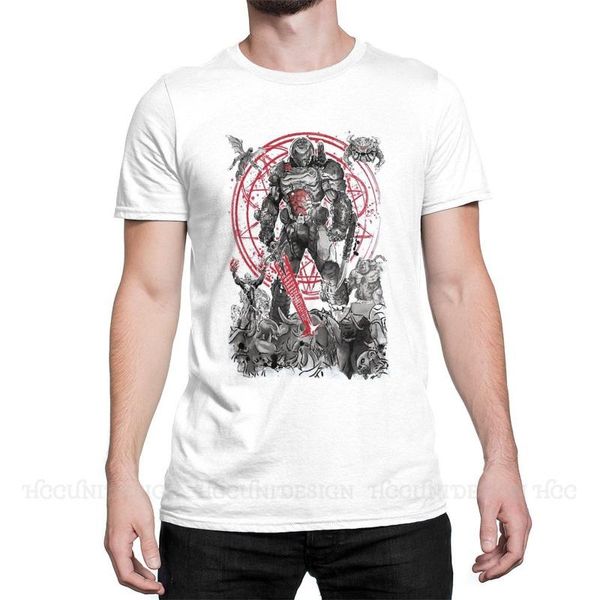men's t-shirts men t shirts doom slayer shooting games funny tee shirt the hell walker short sleeve t-shirt pure cotton clothing, White;black
men's t-shirts men t shirts doom slayer shooting games funny tee shirt the hell walker short sleeve t-shirt pure cotton clothing, White;black
