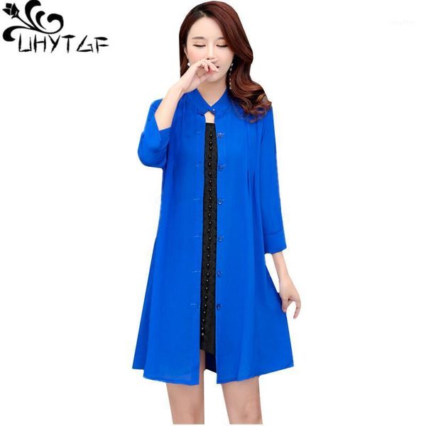 fashion chiffon summer shirt women single-breasted thin sun protection clothing loose 5xl plus size blouse 1574 women's blouses & shirt, White
fashion chiffon summer shirt women single-breasted thin sun protection clothing loose 5xl plus size blouse 1574 women's blouses & shirt, White