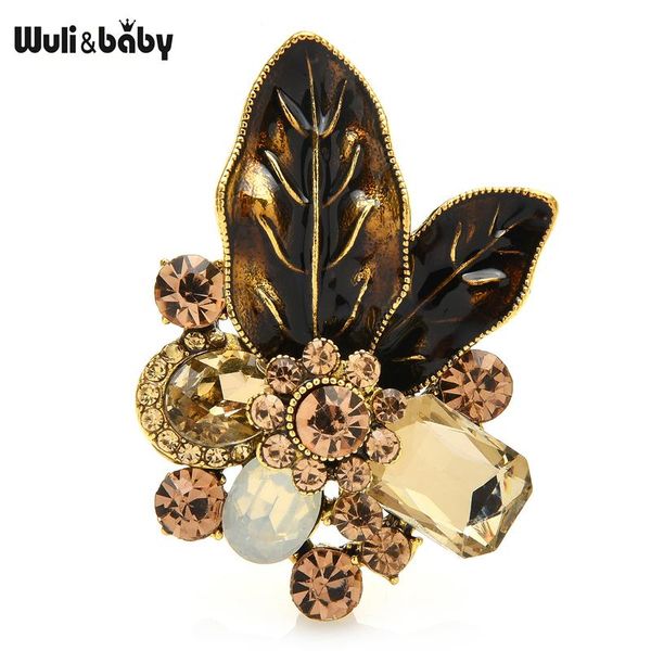 pins, brooches wuli&baby green brown rhinestone flower brooch pins for women 2-color office casual gifts, Gray
pins, brooches wuli&baby green brown rhinestone flower brooch pins for women 2-color office casual gifts, Gray