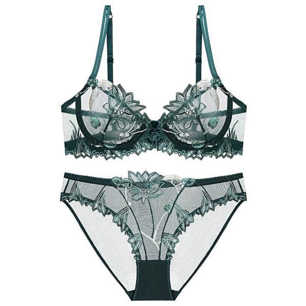 bras sets summer women lingerie embroidery bra large size transparent mesh temptation underwear ultra-thin ladies set, Red;black
bras sets summer women lingerie embroidery bra large size transparent mesh temptation underwear ultra-thin ladies set, Red;black