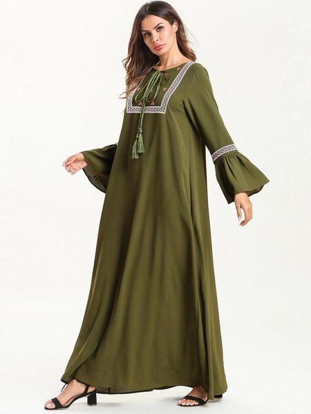casual dresses wepbel fashion style full sleeve women long plus size dress o neck high waist flare ankle length, Black;gray
casual dresses wepbel fashion style full sleeve women long plus size dress o neck high waist flare ankle length, Black;gray