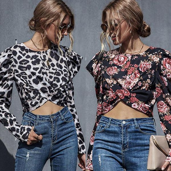 women's blouses & shirts spring and summer women floral print short chiffon blouse elegant puff sleeve leopard cropped outfits, White
women's blouses & shirts spring and summer women floral print short chiffon blouse elegant puff sleeve leopard cropped outfits, White