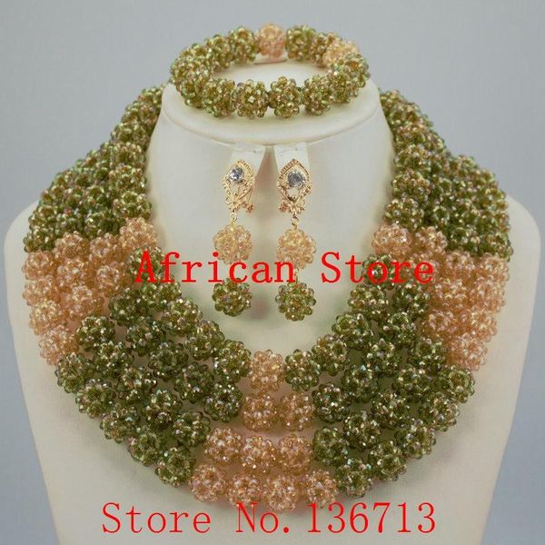 earrings & necklace gorgeous african coral beads bridal jewelry set for wedding bc327-1, Silver
earrings & necklace gorgeous african coral beads bridal jewelry set for wedding bc327-1, Silver