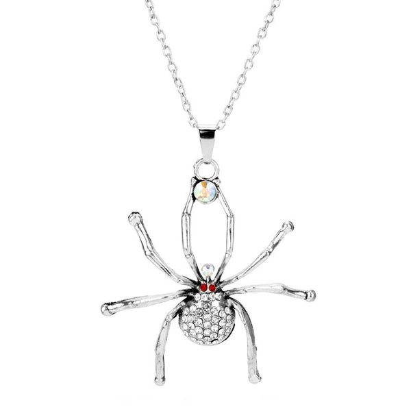 chains dongsheng spider necklace holloween necklaces & pendants with crystal silver color women jewelry gifts -30
chains dongsheng spider necklace holloween necklaces & pendants with crystal silver color women jewelry gifts -30