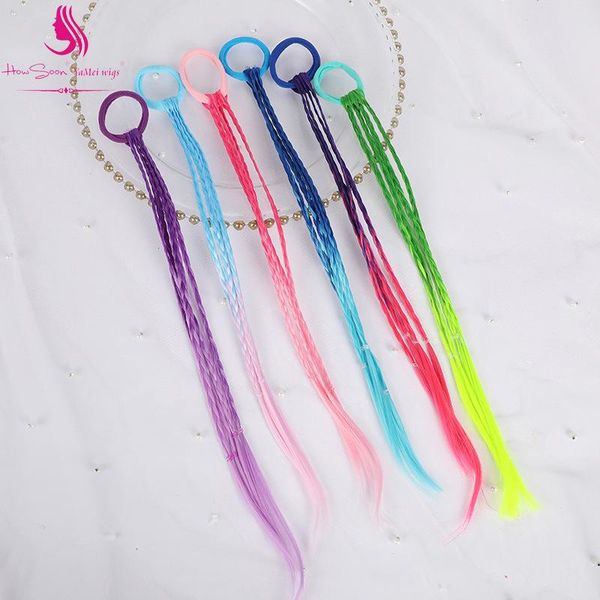 simple colorful wig dirty braid hair ties hip hop scrunchies bands long fashion accessories for girls kids children, Slivery;white
simple colorful wig dirty braid hair ties hip hop scrunchies bands long fashion accessories for girls kids children, Slivery;white