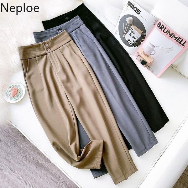 women's pants & capris neploe fashion women harem 2021 autumn winter femaletrousers high waist slim fit femme casual office lady suit p, Black;white
women's pants & capris neploe fashion women harem 2021 autumn winter femaletrousers high waist slim fit femme casual office lady suit p, Black;white
