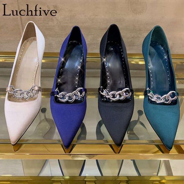 dress shoes chains one belt women pumps pointy toe ladies thin high heels silk outwear runway white woman, Black
dress shoes chains one belt women pumps pointy toe ladies thin high heels silk outwear runway white woman, Black