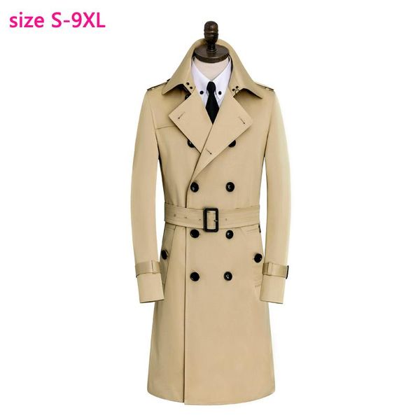 men's trench coats arrival fashion autumn winter men windbreaker long suit coat cotton windproof waterproof large plus size s-4xl5x6xl7, Tan;black
men's trench coats arrival fashion autumn winter men windbreaker long suit coat cotton windproof waterproof large plus size s-4xl5x6xl7, Tan;black