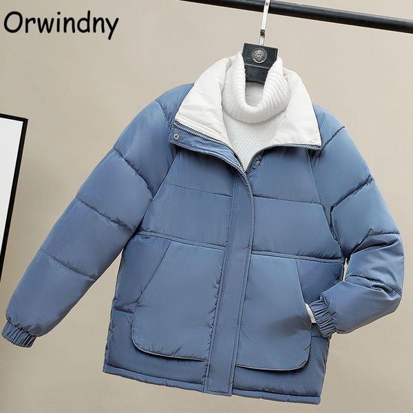 orwindny short winter parkas female autumn warm jackets big pocket loose fashion cotton padded clothing women wadded coat xs-3xl women', Black
orwindny short winter parkas female autumn warm jackets big pocket loose fashion cotton padded clothing women wadded coat xs-3xl women', Black