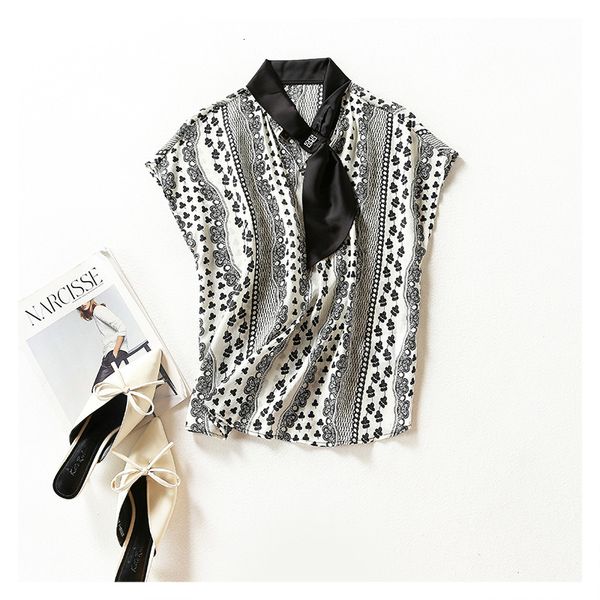 blouses 2021 amoi mulberry women's fashion loose and plus-sized based necktie silk blouse, White
blouses 2021 amoi mulberry women's fashion loose and plus-sized based necktie silk blouse, White
