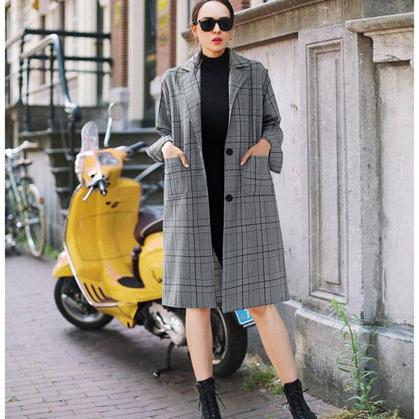 women's trench coats winter women coat long windbreaker overcoat plaid korean womens fashion clothes fall 2021 plus size designer, Tan;black
women's trench coats winter women coat long windbreaker overcoat plaid korean womens fashion clothes fall 2021 plus size designer, Tan;black