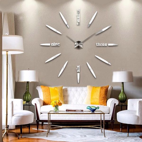 wall clocks 3d quartz clock modern design acrylic mirror sticker large decoration for home living room
wall clocks 3d quartz clock modern design acrylic mirror sticker large decoration for home living room