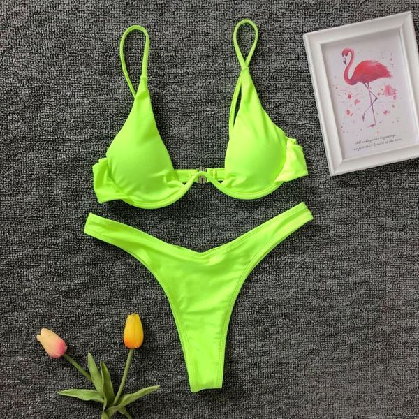 one-piece suits summer solid bikini women gathered underwire split 9-color swimsuit swimwear biquini female bandage bathing suit
one-piece suits summer solid bikini women gathered underwire split 9-color swimsuit swimwear biquini female bandage bathing suit