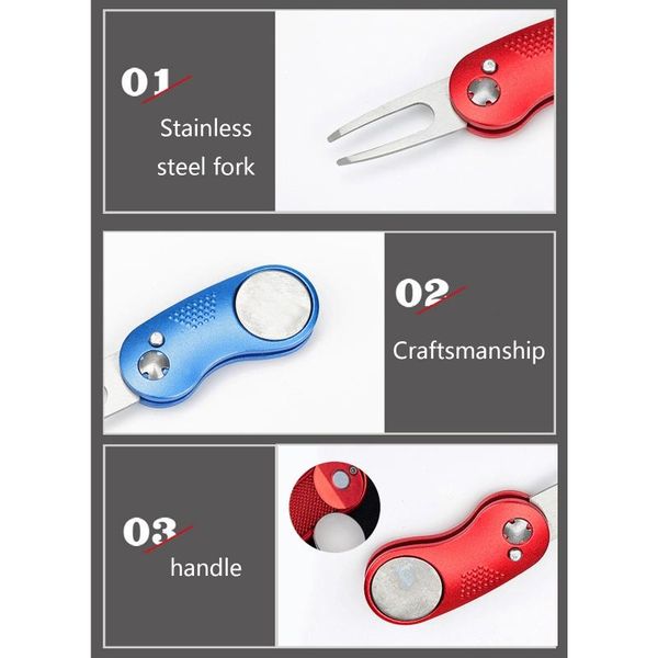 golf training aids n0ha folding divot repair fork with magnetic button pitch groove remover cleaner
golf training aids n0ha folding divot repair fork with magnetic button pitch groove remover cleaner